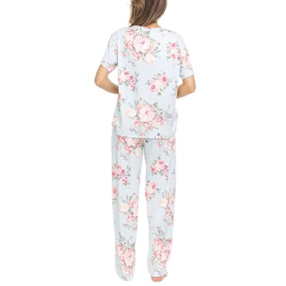 Flora Nikrooz 2-piece Ribbed Women’s Pajama Set - Picture 2 of 11